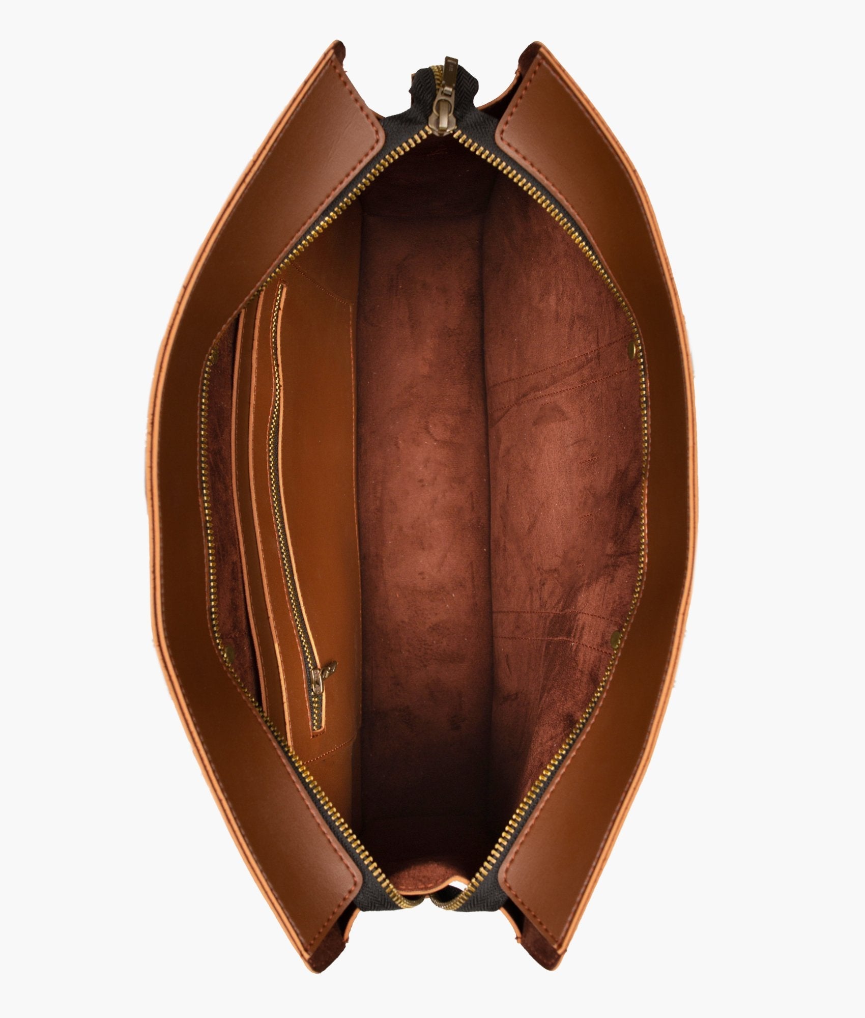 RTW Creation - Brown laptop bag