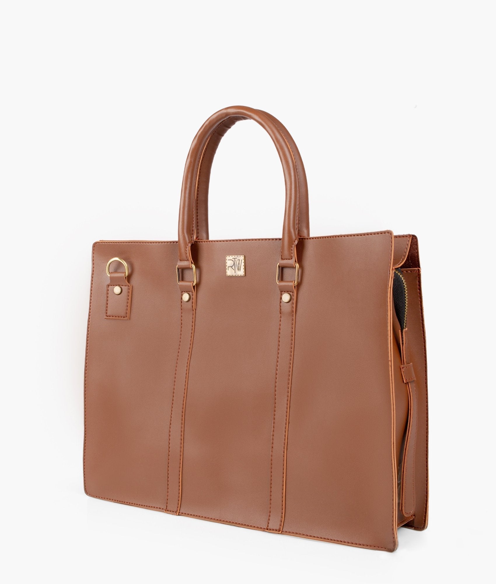 RTW Creation - Brown laptop bag