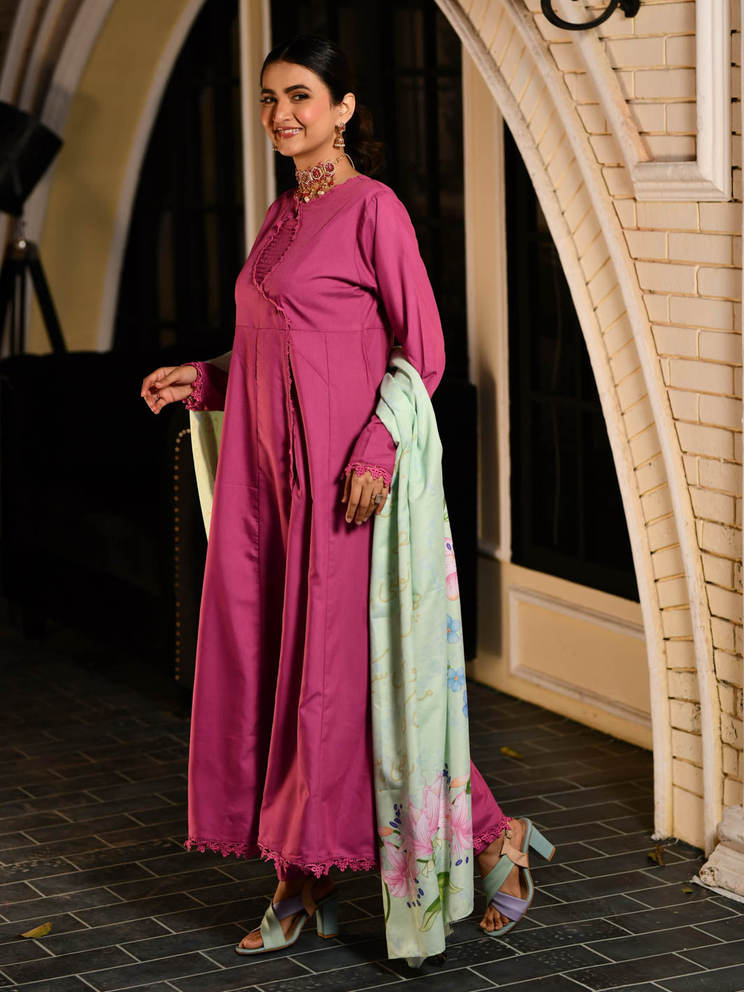 Tng By Md Stitched Collection-Aseera 2 Piece Frock