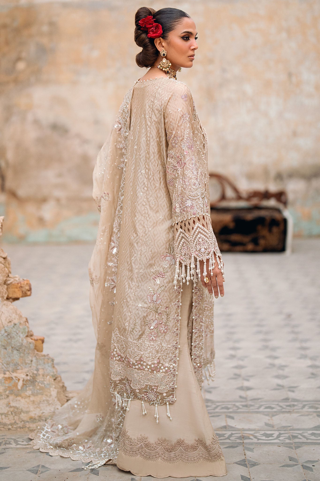 Mehermaah by Florent Unstitched 3 Piece Wedding Formals Collection'2025-Chandni