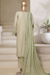 Sada Bahar Stitched 3 Piece Luxury Emb Chikankari Collection'2025-CK-PISTA