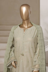 Sada Bahar Stitched 3 Piece Luxury Emb Chikankari Collection'2025-CK-PISTA
