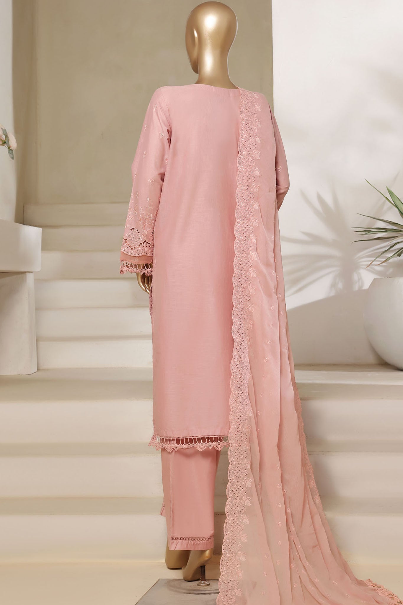 Sada Bahar Stitched 3 Piece Luxury Emb Chikankari Collection'2025-CK-PLUM
