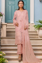 Sada Bahar Stitched 3 Piece Luxury Emb Chikankari Collection'2025-CK-PLUM