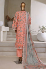 Amyrah By Sada Bahar Stitched 3 Piece Emb Festive Vol-03 Collection'2025-CKD-1035-Peach