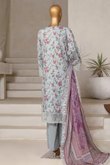 Amyrah By Sada Bahar Stitched 3 Piece Emb Festive Vol-02 Collection'2025-CKD-1039-Grey