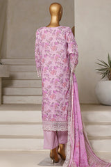Amyrah By Sada Bahar Stitched 3 Piece Emb Festive Vol-02 Collection'2025-CKD-1060-Purple