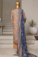 Amyrah By Sada Bahar Stitched 3 Piece Emb Festive Vol-02 Collection'2025-CKD-1070-Mustard