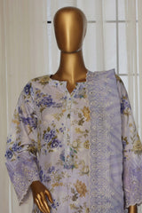 Laser Fusion By Sada Bahar Stitched 3 Piece Chikankari Collection'2025-CKP-Asmani
