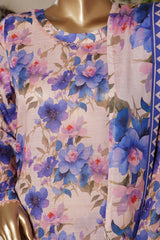 Irsa By Pak Fabrics Stitched 3 Piece Co Ords Digital Slub Lawn Collection'2025-CL-588