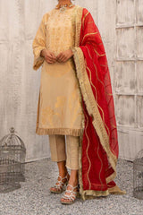 Charizma Unstitched 3 Piece Emb Jacquard Lawn Collection'2023-CLJ-04-Royal Glory