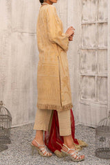 Charizma Unstitched 3 Piece Emb Jacquard Lawn Collection'2023-CLJ-04-Royal Glory