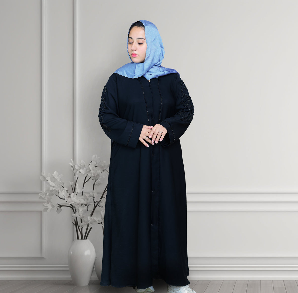 Bustangi Black Pearl Abaya
