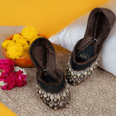 On Your Feets Casual Khussa-Cocoa Royale
