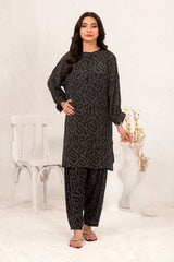 Stylish Cotton Viscose Printed 2-piece suit, featuring vibrant prints and a comfortable fabric blend, perfect for a chic and casual look for women.