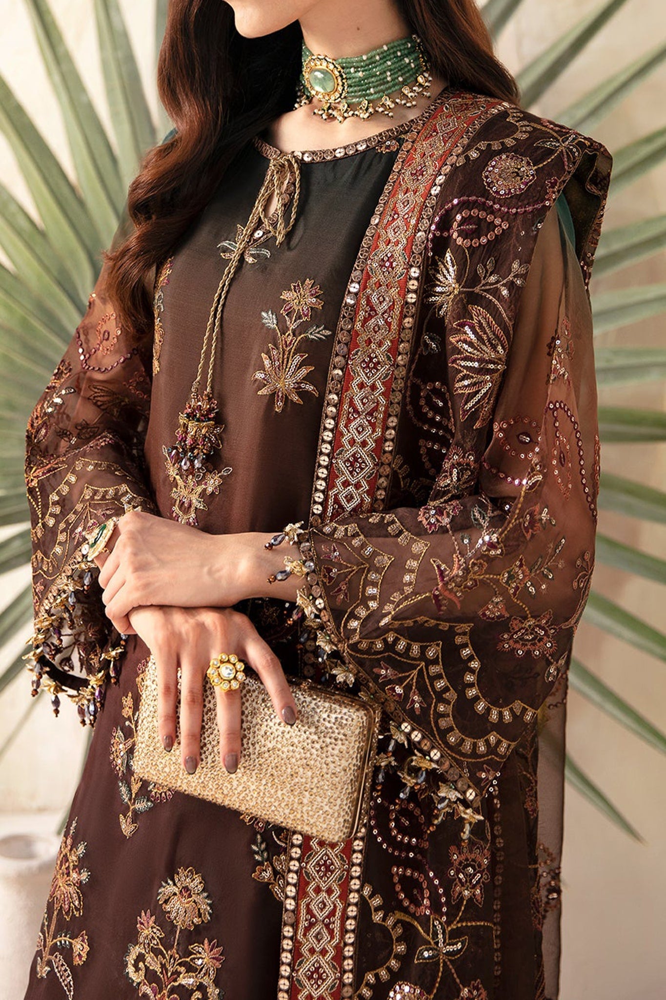 Heer by Alizeh Unstitched 3 Piece Festive Formal Collection'2024-D-01-Hazel