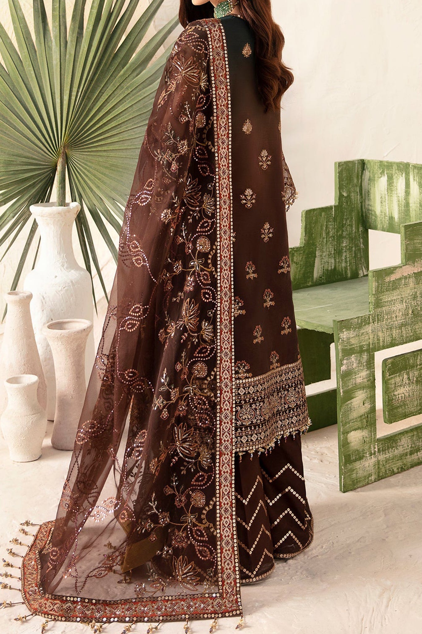 Heer by Alizeh Unstitched 3 Piece Festive Formal Collection'2024-D-01-Hazel