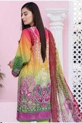 Gull E Gullzar by Zarsha Unstitched 3 Piece Lawn Collection'2022-GLZ-01