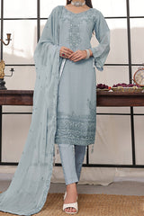Florum By Soghat Unstitched 3 Piece Luxury Formals Handwork Chiffon Collection'2024-D-01