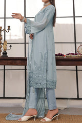 Florum By Soghat Unstitched 3 Piece Luxury Formals Handwork Chiffon Collection'2024-D-01