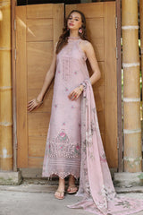 Noor By Saadia Asad Unstitched 3 Piece Eid Luxe Printedkari Collection-02-B