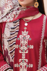 Adan's Libas Lawn By Zia Unstitched 3 Piece Emb Lawn Collection'2024-D-02