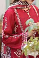 Adan's Libas Lawn By Zia Unstitched 3 Piece Emb Lawn Collection'2024-D-02