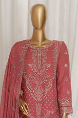 Afsany by Sada Bahar Stitched 3 Piece Luxury Chiffon Vol-11 Collection'2024-CR-26-Pink