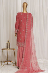 Afsany by Sada Bahar Stitched 3 Piece Luxury Chiffon Vol-11 Collection'2024-CR-26-Pink
