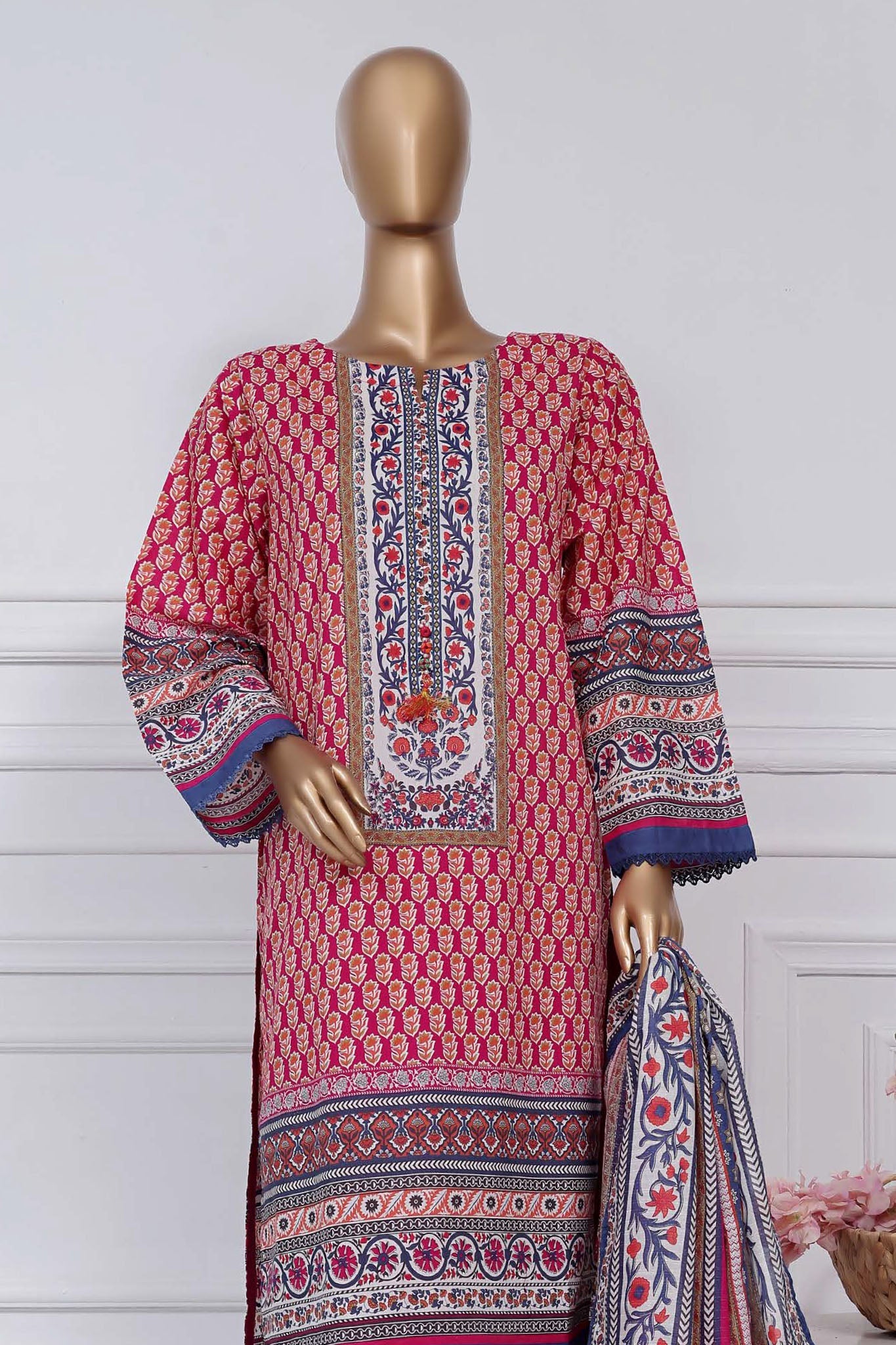 Sada Bahar Stitched 3 Piece Printed Lawn Vol-02 Collection'2025-PR-1284-ATISHI