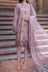 Eid Luxe Printkari By Noor Saadia Asad Unstitched 3 Piece Emb Lawn Collection'2024-D-04