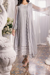 Eid Drop 1 By Azure Unstitched 3 Piece Ensembles Chiffon Collection'2024-D-05-Moon Storm