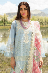 Maryam Hussain Unstitced 3 Piece Luxury Lawn Vol-02 Collection'2023-D-05