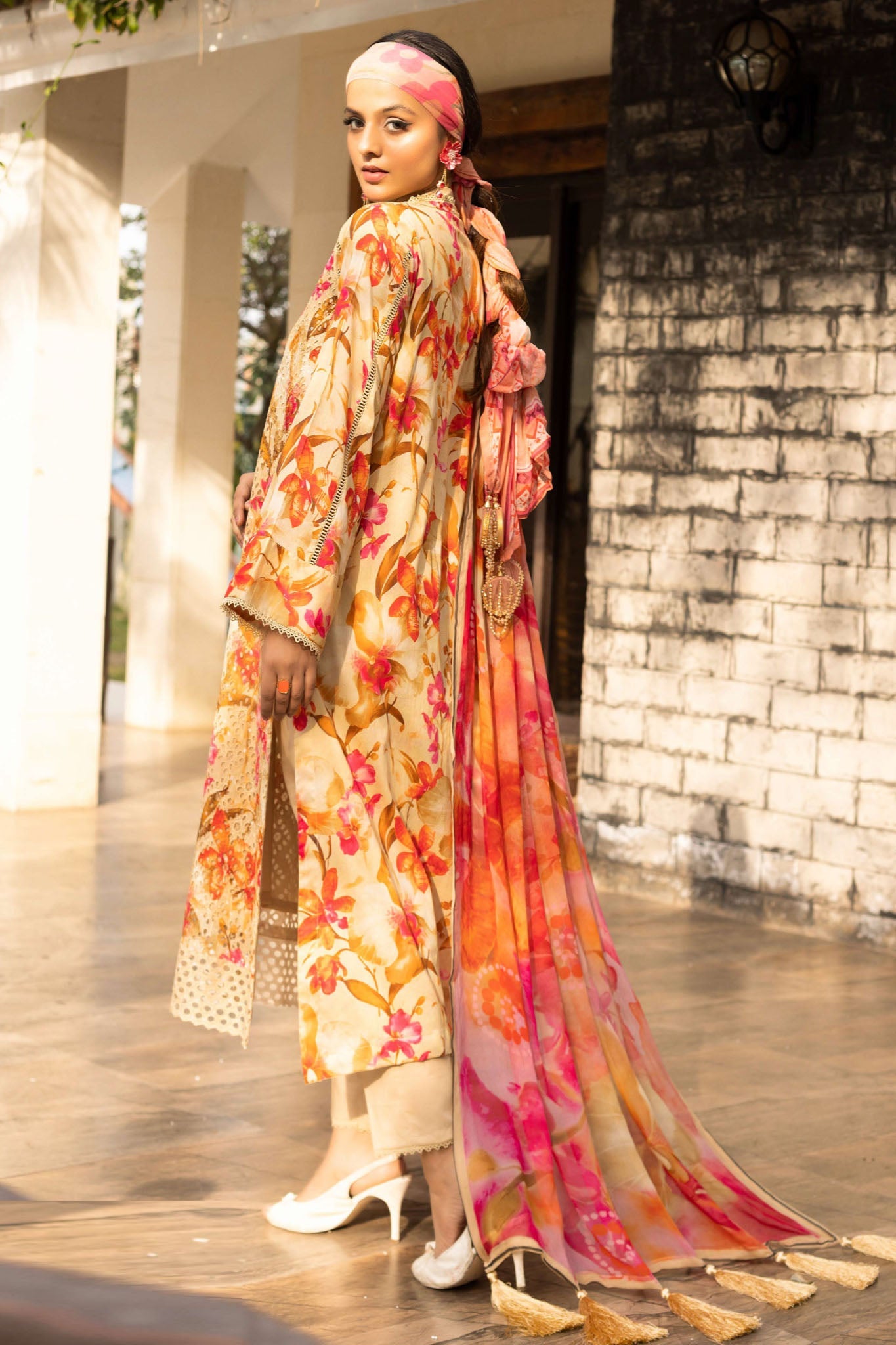 Mahee's Sehar By Riaz Arts Unstitched 3 Piece Printed Chikankari Lawn Collection'2025-D-05
