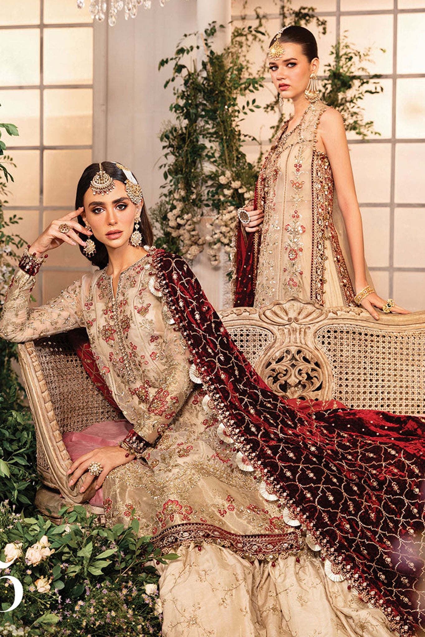 Mbroidered By Maria B Unstitched 3 Piece Wedding Edition Collection'2024-BD-2905