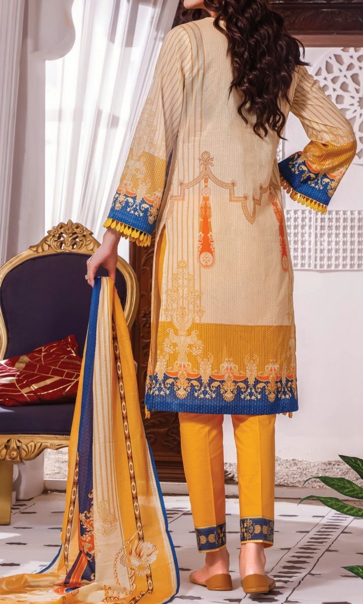 VS Misri Unstitched 3 Piece Digital Printed Lawn Collection'2022-VS-03