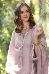Noor By Saadia Asad Unstitched 3 Piece Eid Luxe Printedkari Collection-06-B