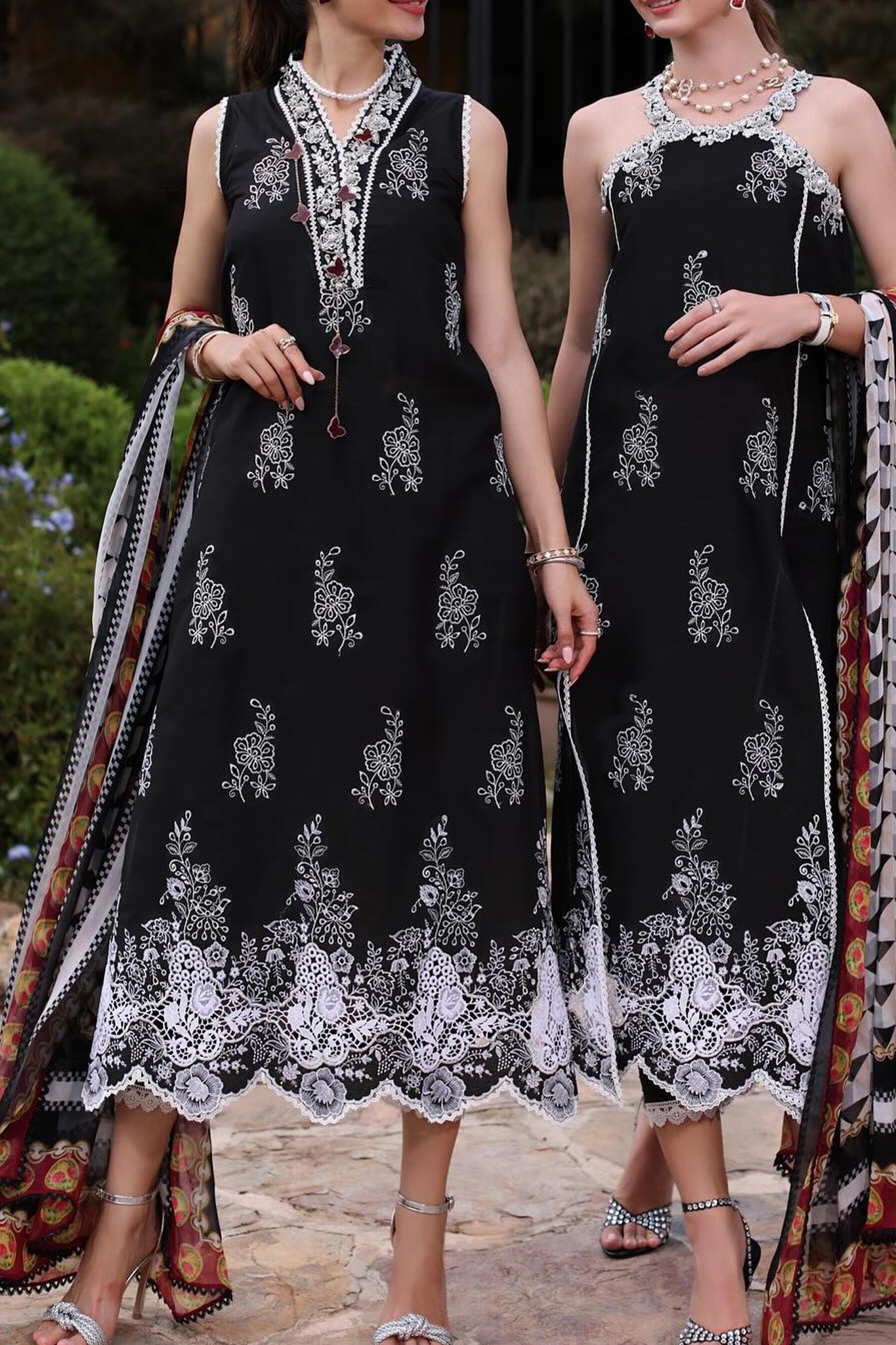 Eid Luxe Printkari By Noor Saadia Asad Unstitched 3 Piece Emb Lawn Collection'2024-D-06