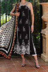Eid Luxe Printkari By Noor Saadia Asad Unstitched 3 Piece Emb Lawn Collection'2024-D-06