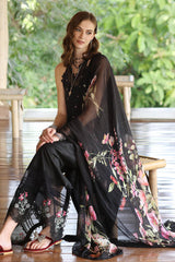 Noor By Saadia Asad Unstitched 3 Piece Eid Luxe Printedkari Collection-07-A