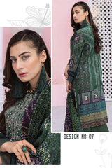 Gull E Gullzar by Zarsha Unstitched 3 Piece Lawn Collection'2022-GLZ-07