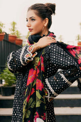 Swiss miss by Charizma Unstitched 3 Piece Winter Vol-01 Collection-CSM5-01