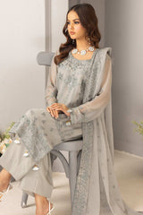 Roohi By Soghat Unstitched 3 Piece Luxury Chiffon Collection'2024-D-04