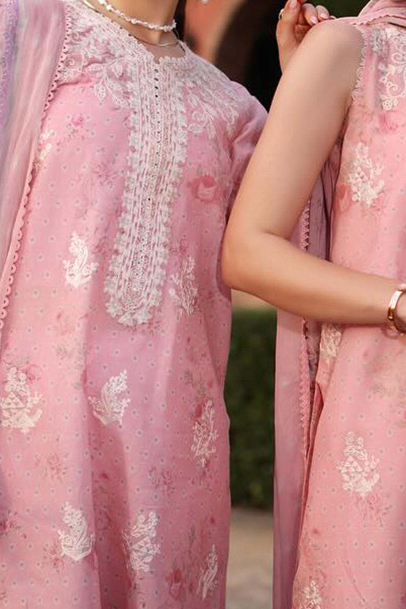 Eid Luxe Printkari By Noor Saadia Asad Unstitched 3 Piece Emb Lawn Collection'2024-D-07