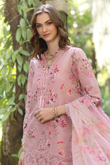 Noor By Saadia Asad Unstitched 3 Piece Eid Luxe Printedkari Collection-08-A