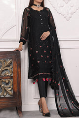 Florum By Soghat Unstitched 3 Piece Luxury Formals Handwork Chiffon Collection'2024-D-08