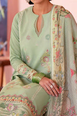 Jahaan By Seran Unstitched 3 Piece Eid Edit Lawn Collection'2024-D-09-Dure