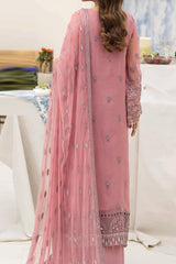 Aaraish By Lavish Premium Unstitched 3 Piece Luxury Formals Collection'2024-D-09-Tea Pink