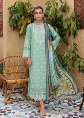 Kastoori by Awwal Unstitched 3 Piece Emb Chikankari Collection'2023-D-10-Saffron