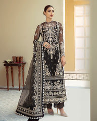 Gulaal Unstitched 3 Piece Luxury Formals Collection'2021-Inaaya Embroidered Organza 3-Piece Suit D-01